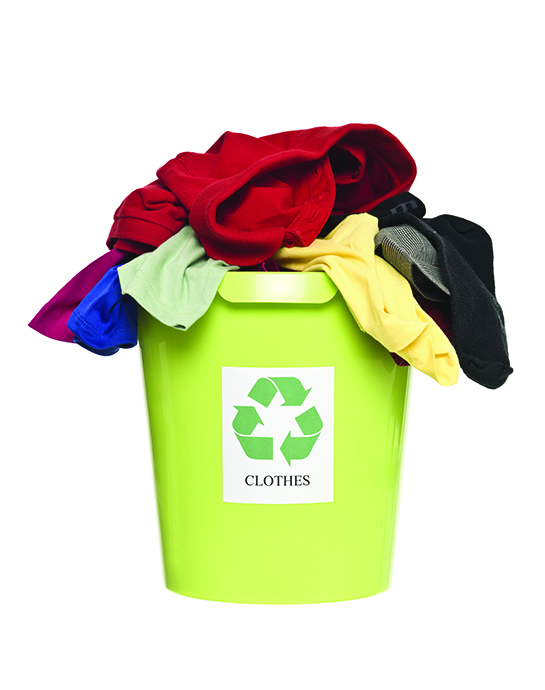 Recyclage des vêtements